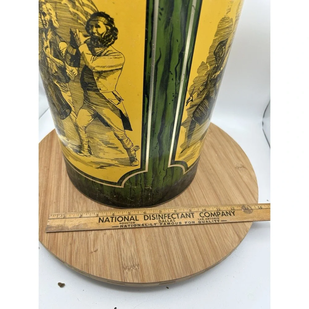 Ballonoff Vintage Bicentennial Celebration 1776-1976 Tin Container, Bicentennial